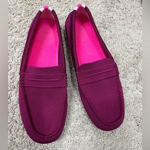 Rothy’s Driver loafers Raspberry